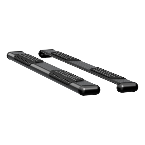Luverne O-MEGA/O-MEGA II RUNNING BOARDS BLACK TEXTURED POWDER COAT(BRKTS SOLD 584072 - main